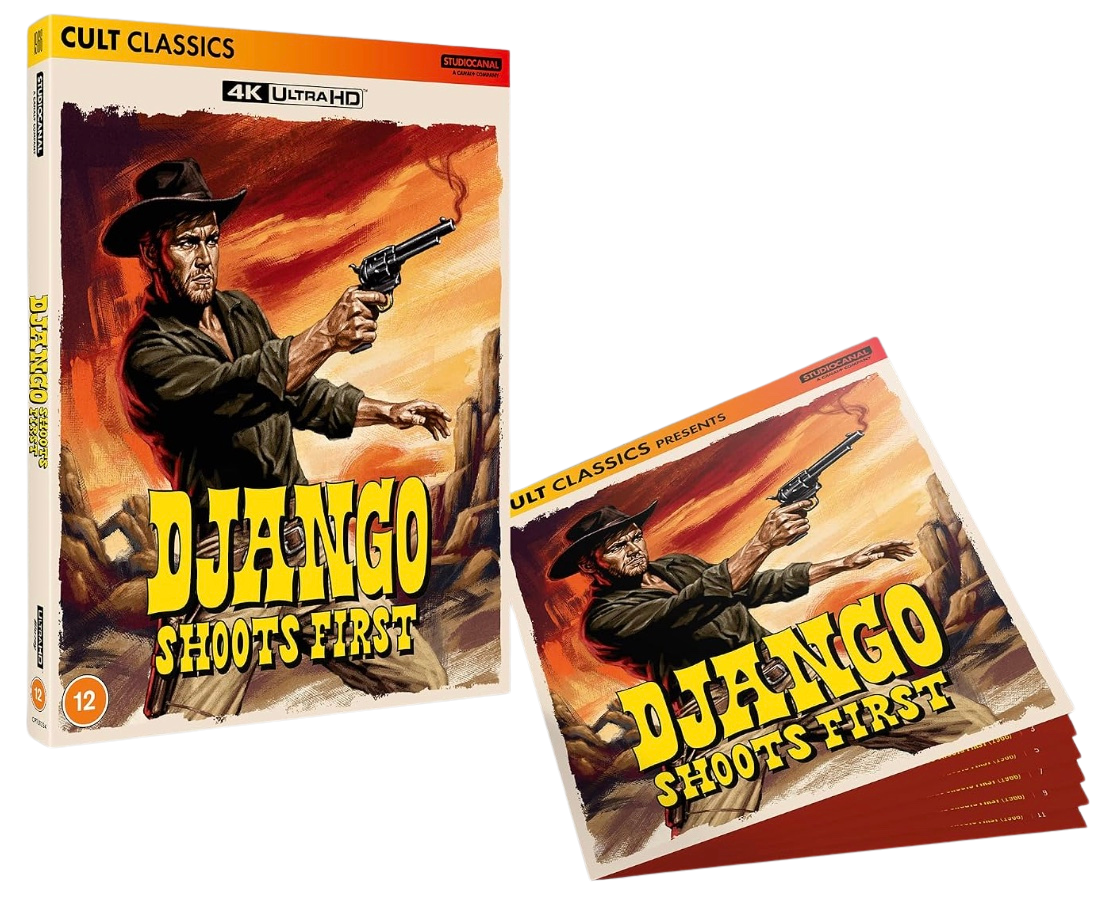 Django Shoots First (4K-UHD) w/Slip