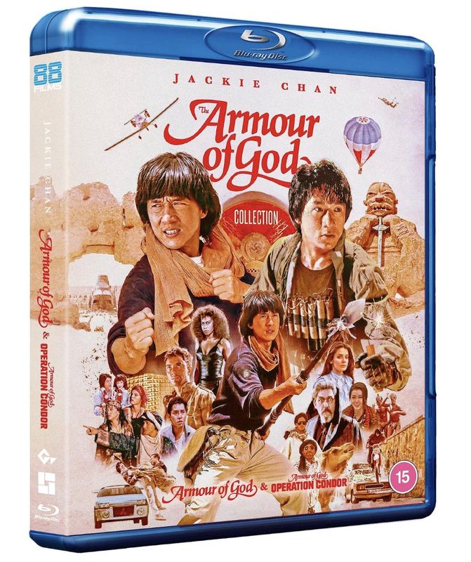 Armour of God 1 &amp; 2 (Region B) Blu-ray ***Preorder*** 9/14