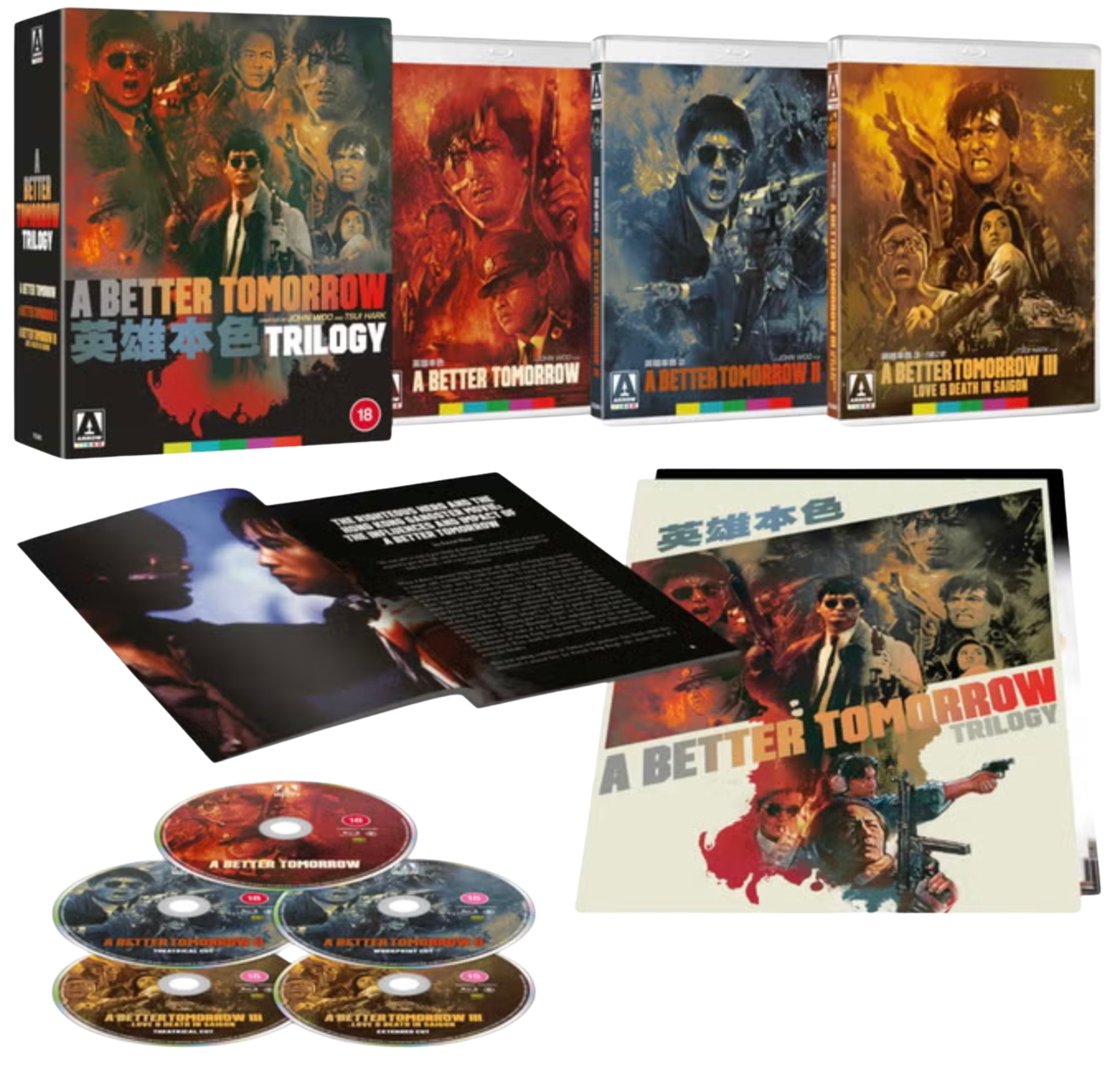 Better Tomorrow Trilogy LE (Region B) Blu-ray ***Preorder*** 9/27