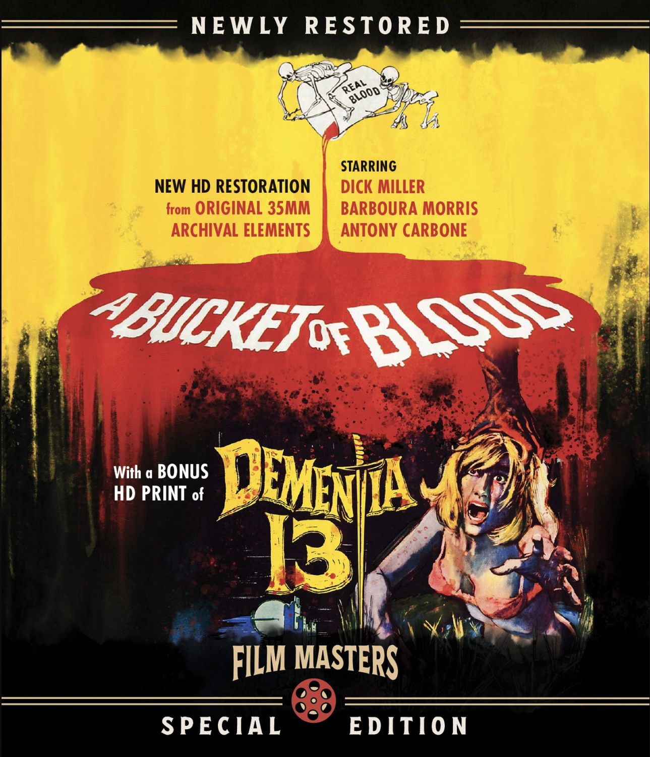 Bucket of Blood with bonus film Dementia 13 (Blu-ray) ***Preorder*** 10/13