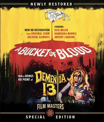Bucket of Blood with bonus film Dementia 13 (Blu-ray) ***Preorder*** 10/13