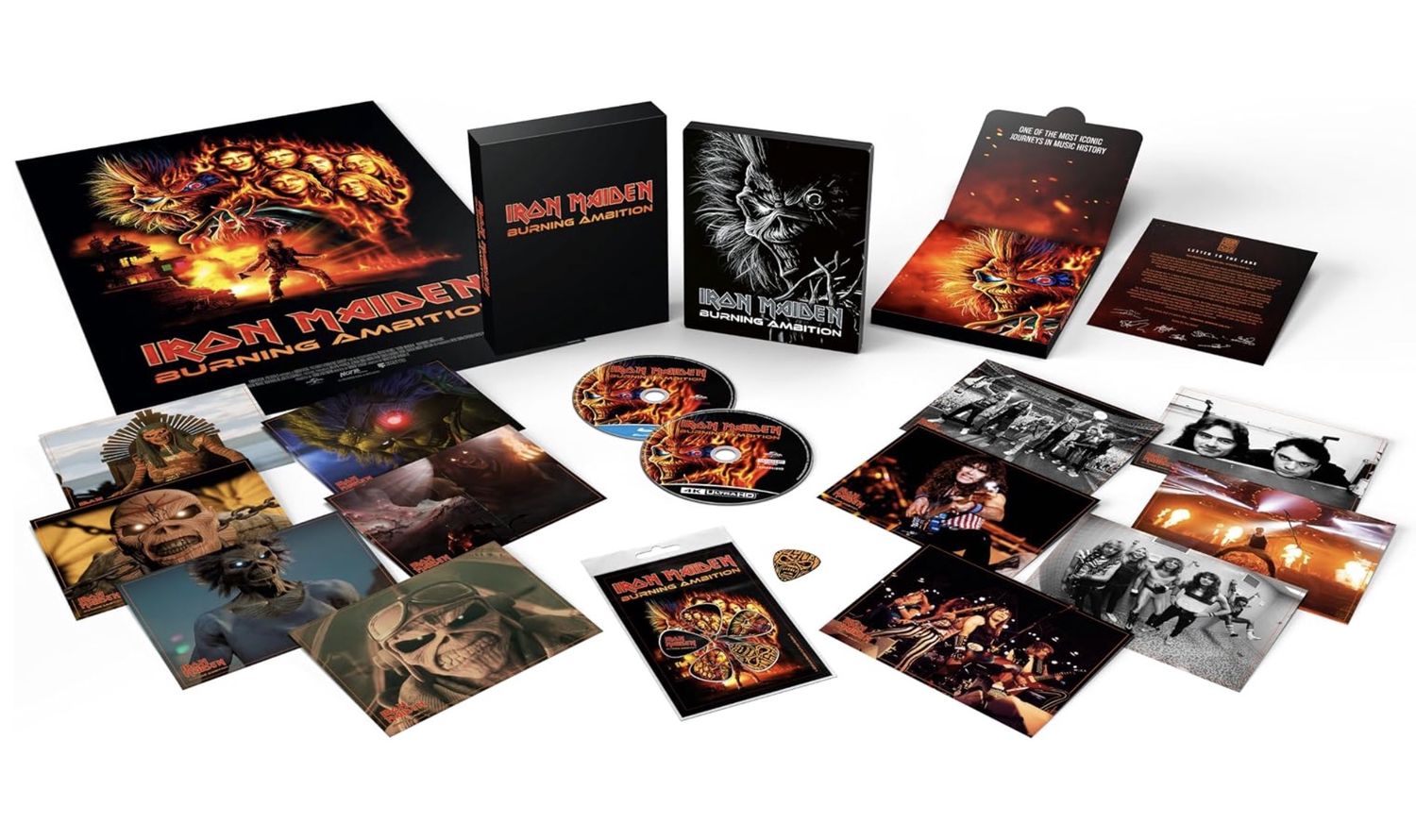 Iron Maiden: Burning Ambition LE Collector's Edition (4K-UHD) ***Preorder*** 10/5