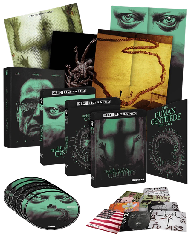 Human Centipede Trilogy Collector's Edition (4K-UHD)