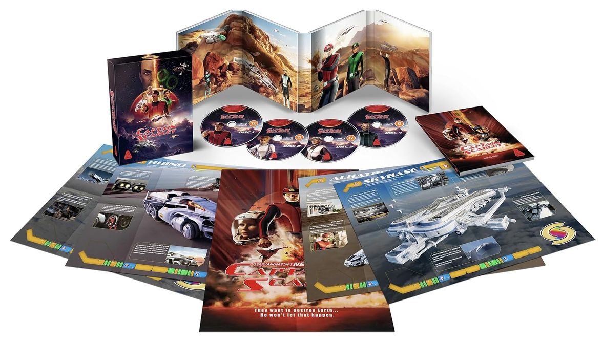 New Captain Scarlet Series 1 to 2 Complete Collection LE (Region Free) Blu-ray ***Preorder*** 8/24