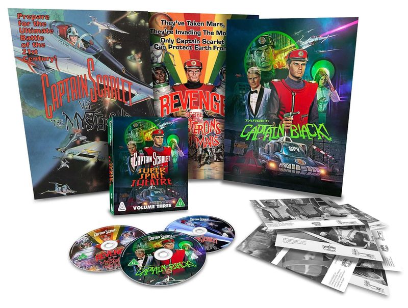 Captain Scarlet And The Mysterons : Super Space Theatre Volume 3 (Region Free) Blu-ray  ***Preorder*** 9/14