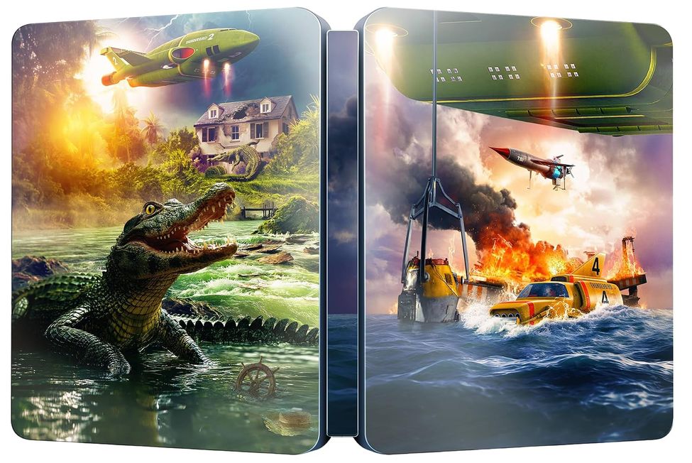 Thunderbirds Atlantic Inferno / Attack Of The Alligators LE Steelbook (4K-UHD) ***Preorder*** 9/28