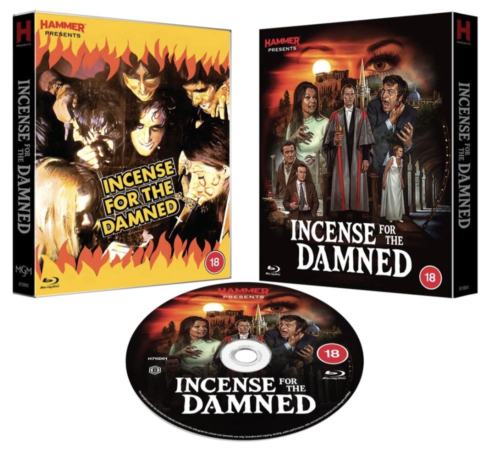 Incense for the Damned/Bloodsuckers (Region Free) Blu-ray ***Preorder*** 11/16