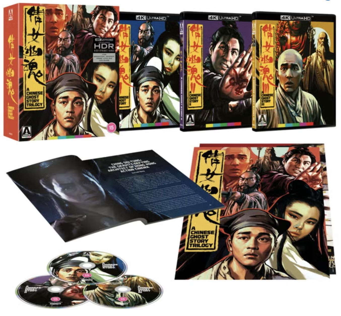 Chinese Ghost Story Trilogy LE (4K-UHD) ***Preorder*** 10/26