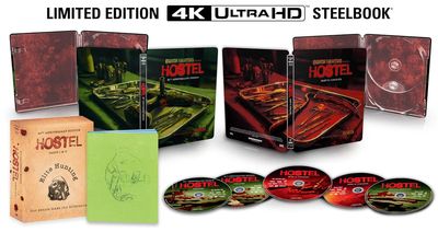 Hostel Parts I &amp; II LE Steelbook Collection (4K-UHD) ***Preorder*** 10/13