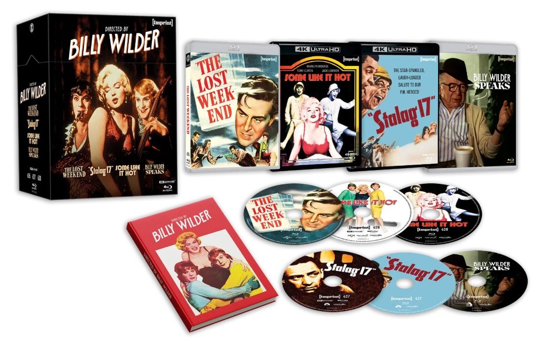 Directed By... Billy Wilder (4K-UHD + Blu-ray) ***Preorder*** 8/26