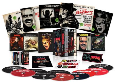 80s Horror SteelBook Library Case (4K-UHD) ***Preorder*** 10/5