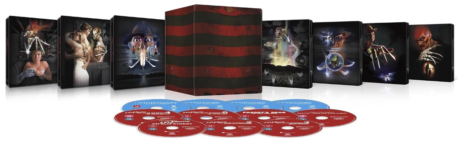 Nightmare on Elm Street Steelbook Collection (4K-UHD) ***Preorder*** 9/21