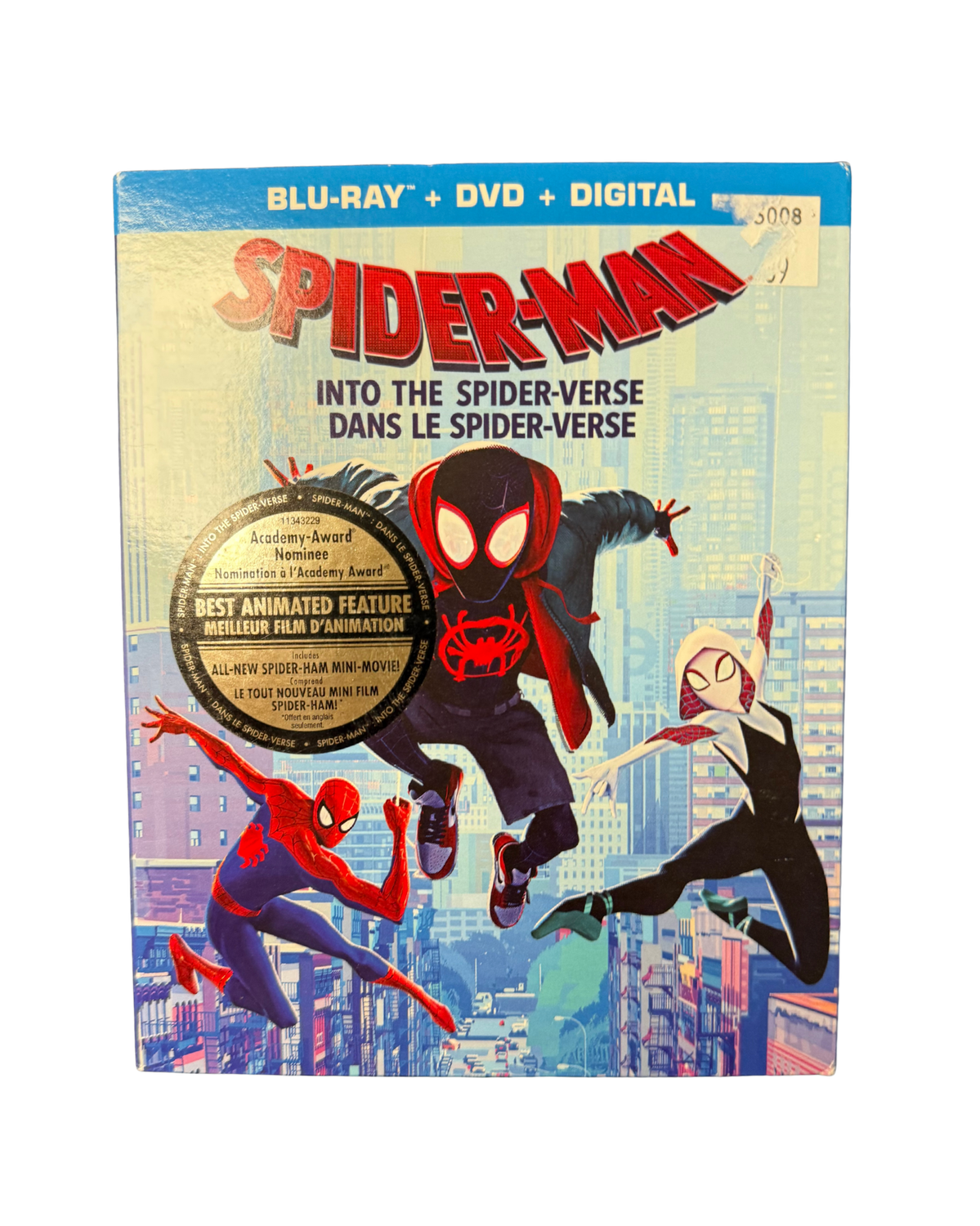Spider Man Into the Spider-Verse (Used Blu)