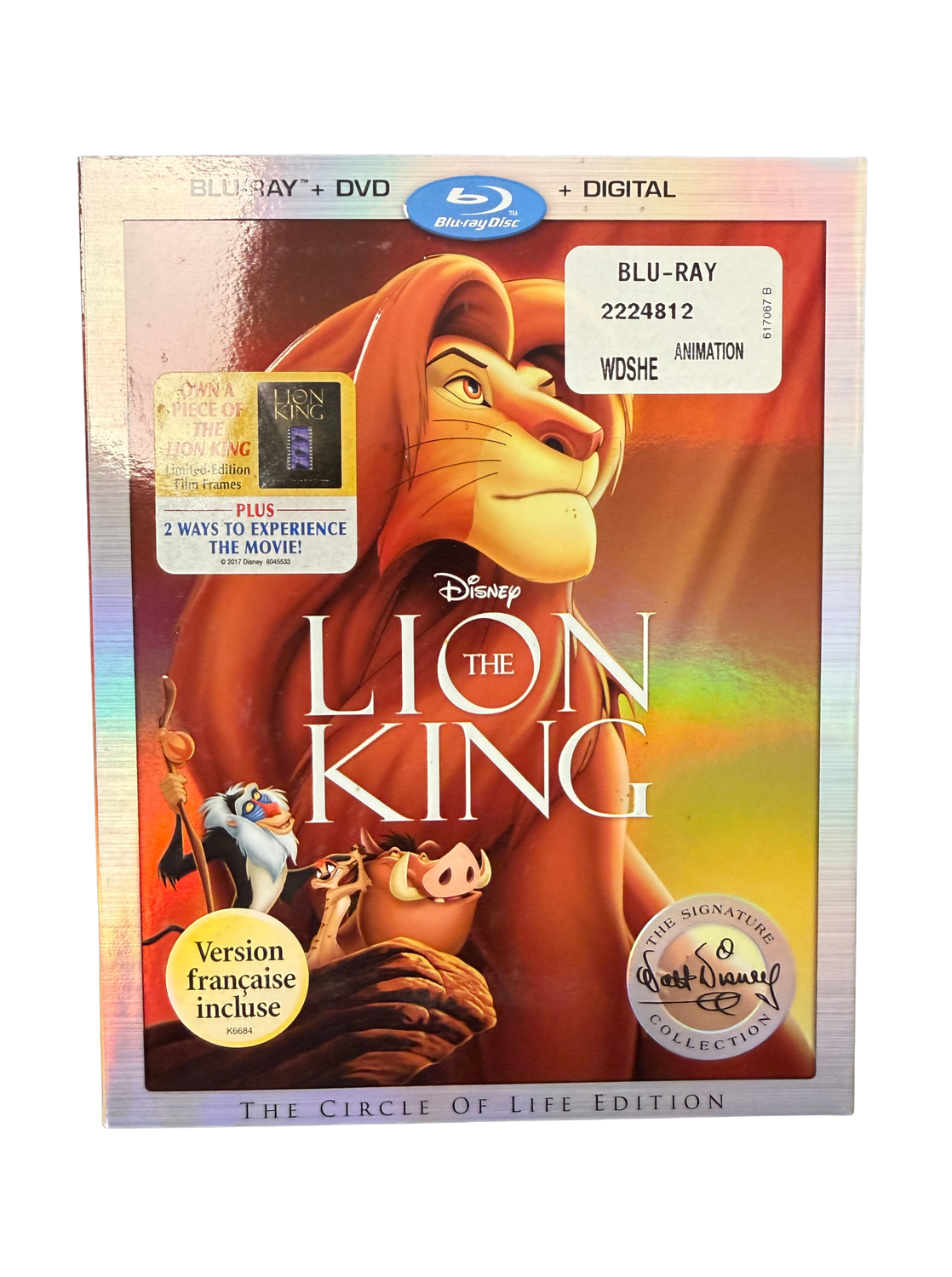 Lion King (Used Blu)