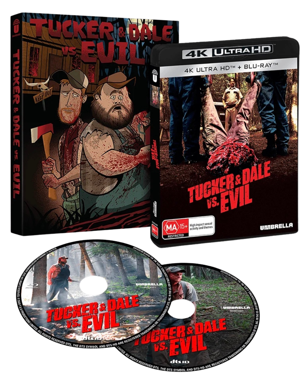Tucker &amp; Dale Vs Evil (4K-UHD) ***Preorder*** 12/2