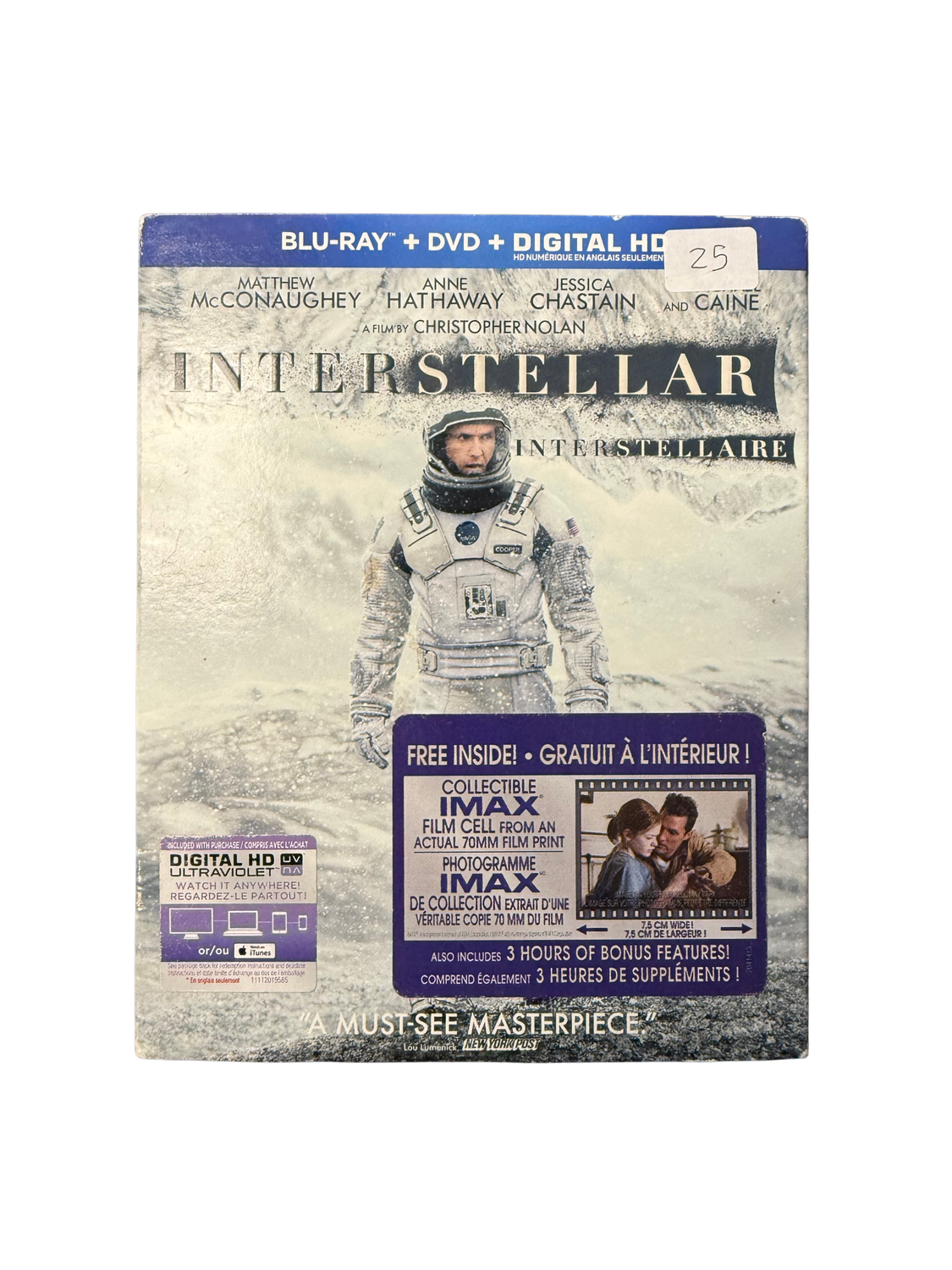 Interstellar (Used Blu) w/70mm film print