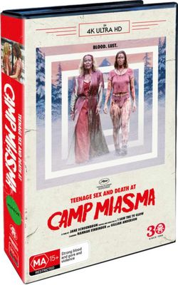 Teenage Sex and Death at Camp Miasma LE VHS BOX (4K-UHD) ***Preorder*** 12/2
