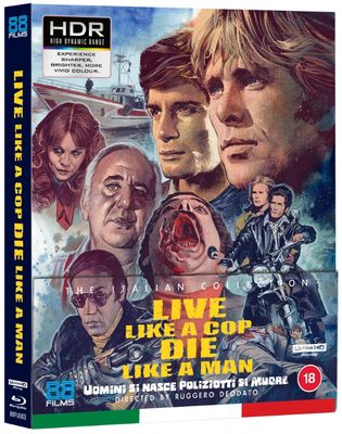 Live Like a Cop Die Like A Man LE (4K-UHD) ***Preorder*** 12/21
