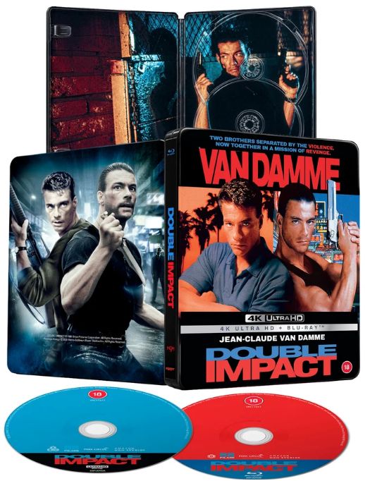 Double Impact LE Steelbook (4K-UHD) ***Preorder*** 12/21
