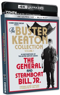 Buster Keaton Collection Volume 1 (4K-UHD) ***Preorder*** 12/29