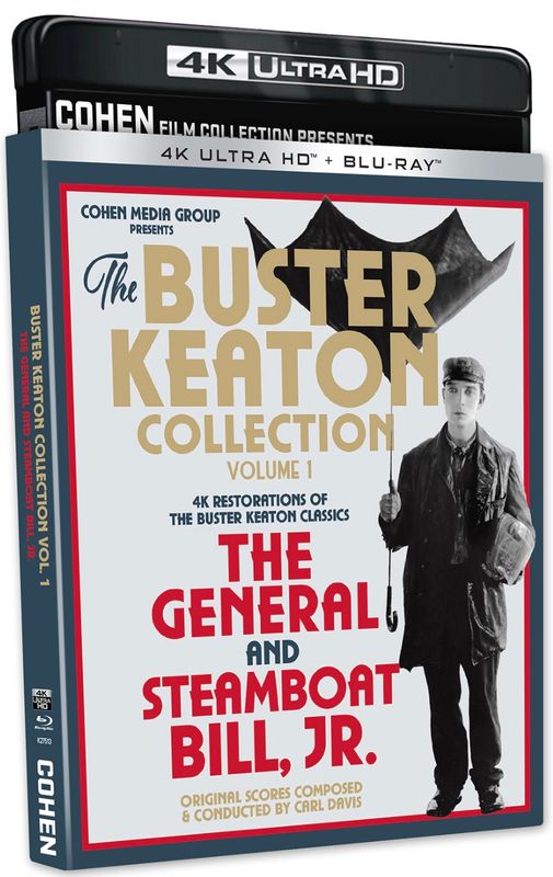 Buster Keaton Collection Volume 1 (4K-UHD) ***Preorder*** 12/29