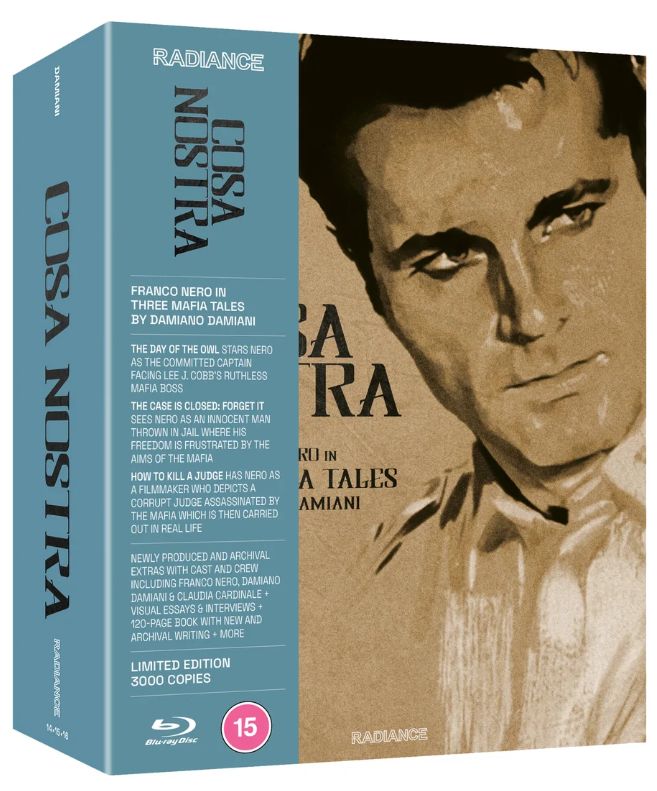 Cosa Nostra: Franco Nero in three Mafia Tales by Damiano Damiani LE (Region A+B) Blu-ray