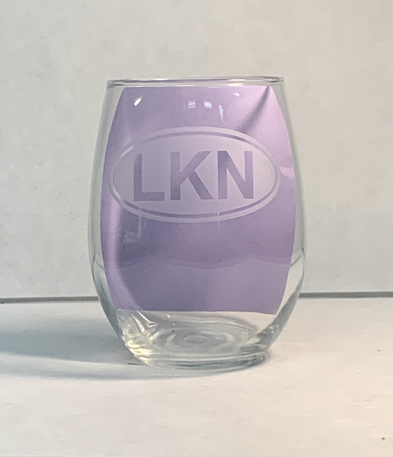 Stemless Wine Glass LKN Oval