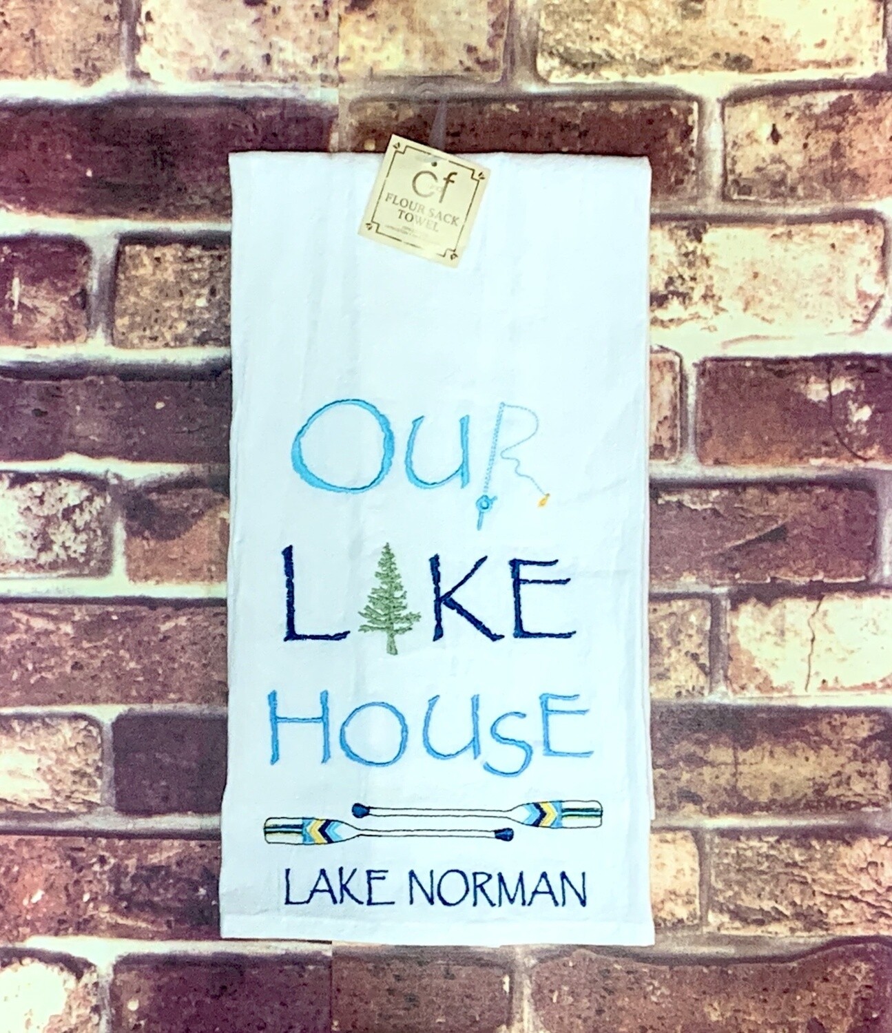 Our Lake House Towel