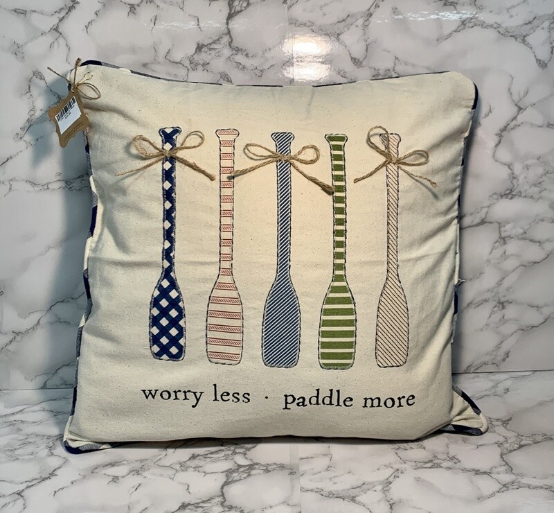 Lake Applique Pillow