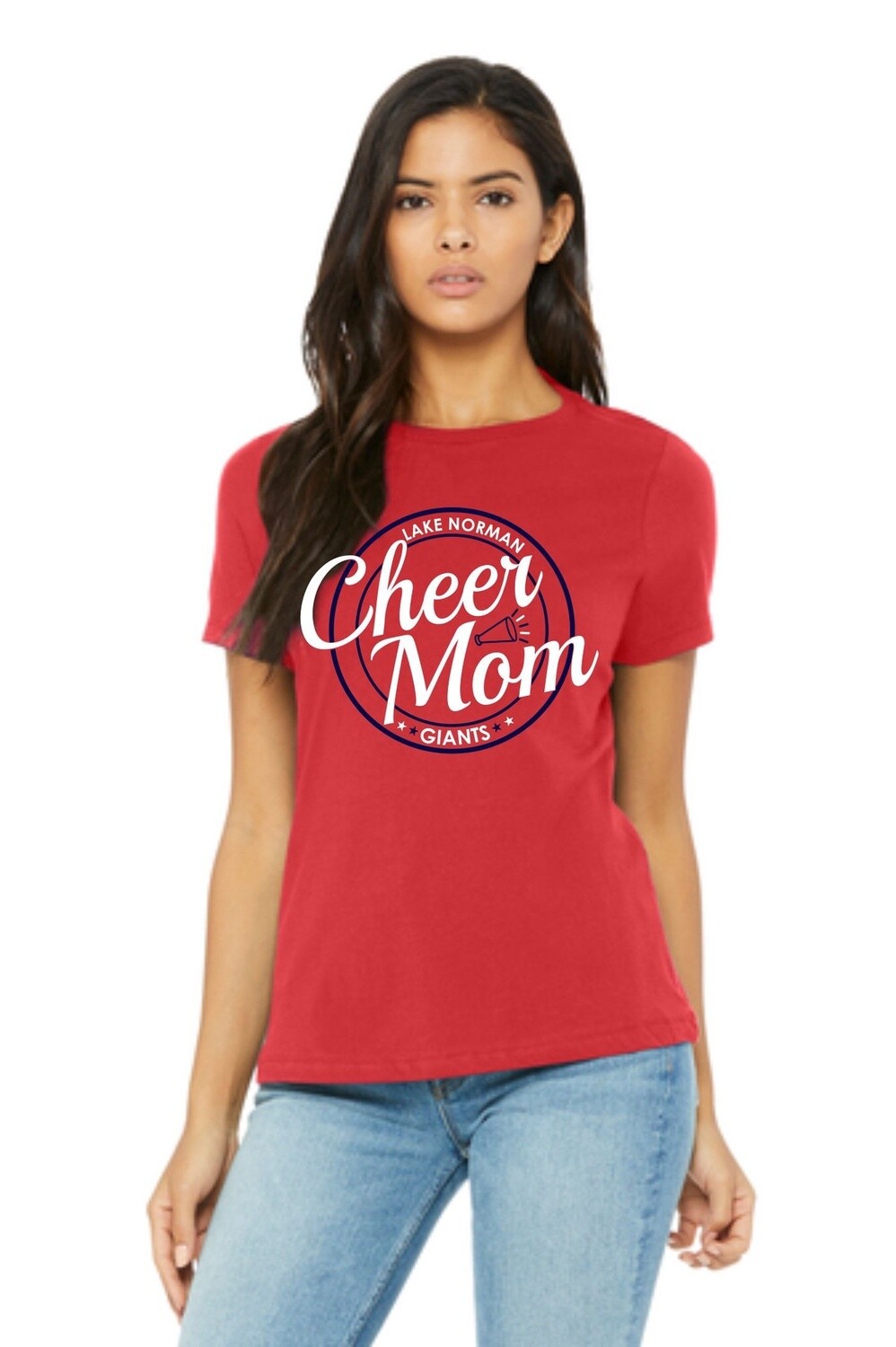 "Cheer Mom" Women's Bella Canvas Tri-Blend Tee