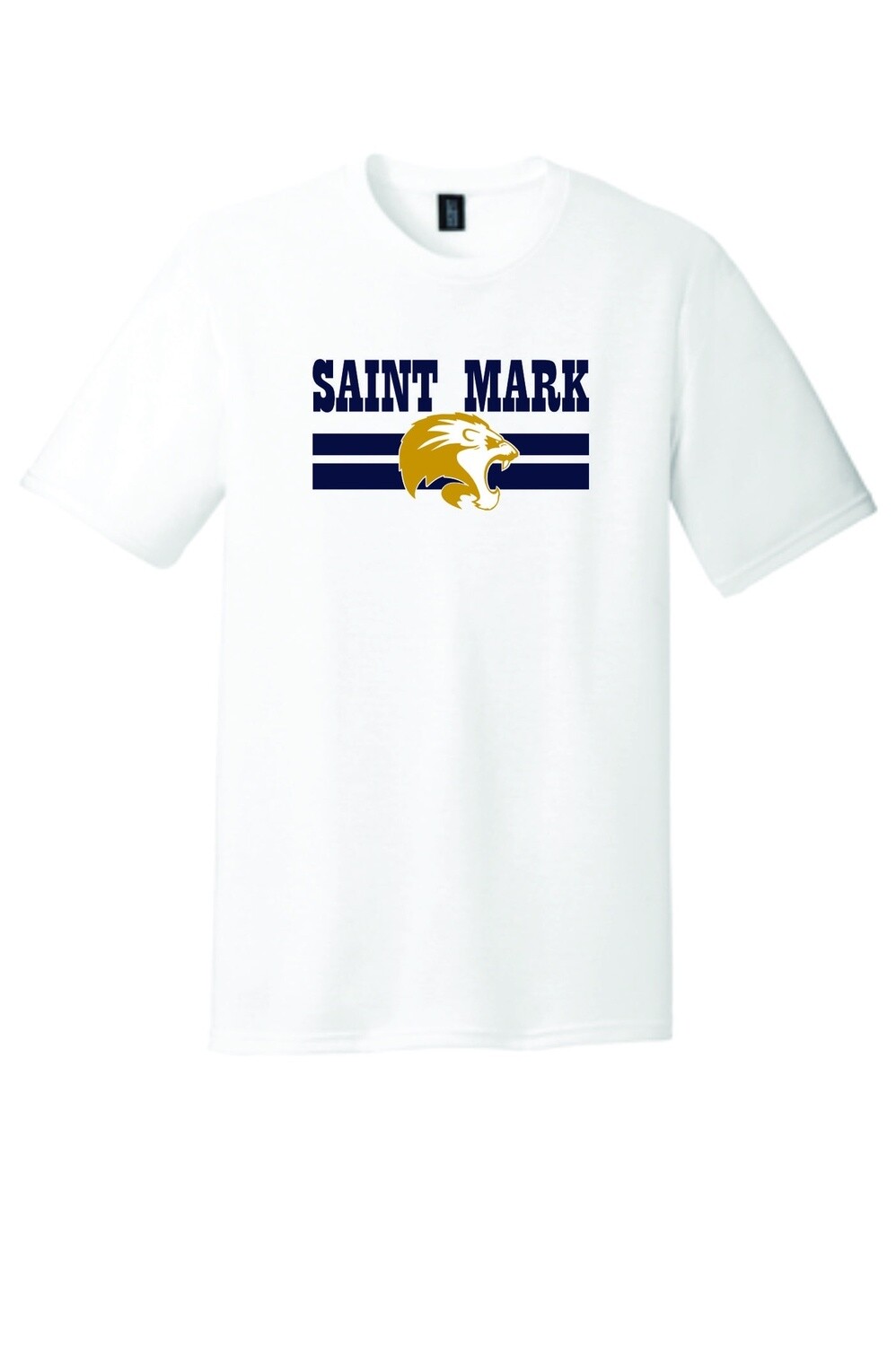 St. Mark Adult Tee, Size: XS-DM130, Colour: White Triblend