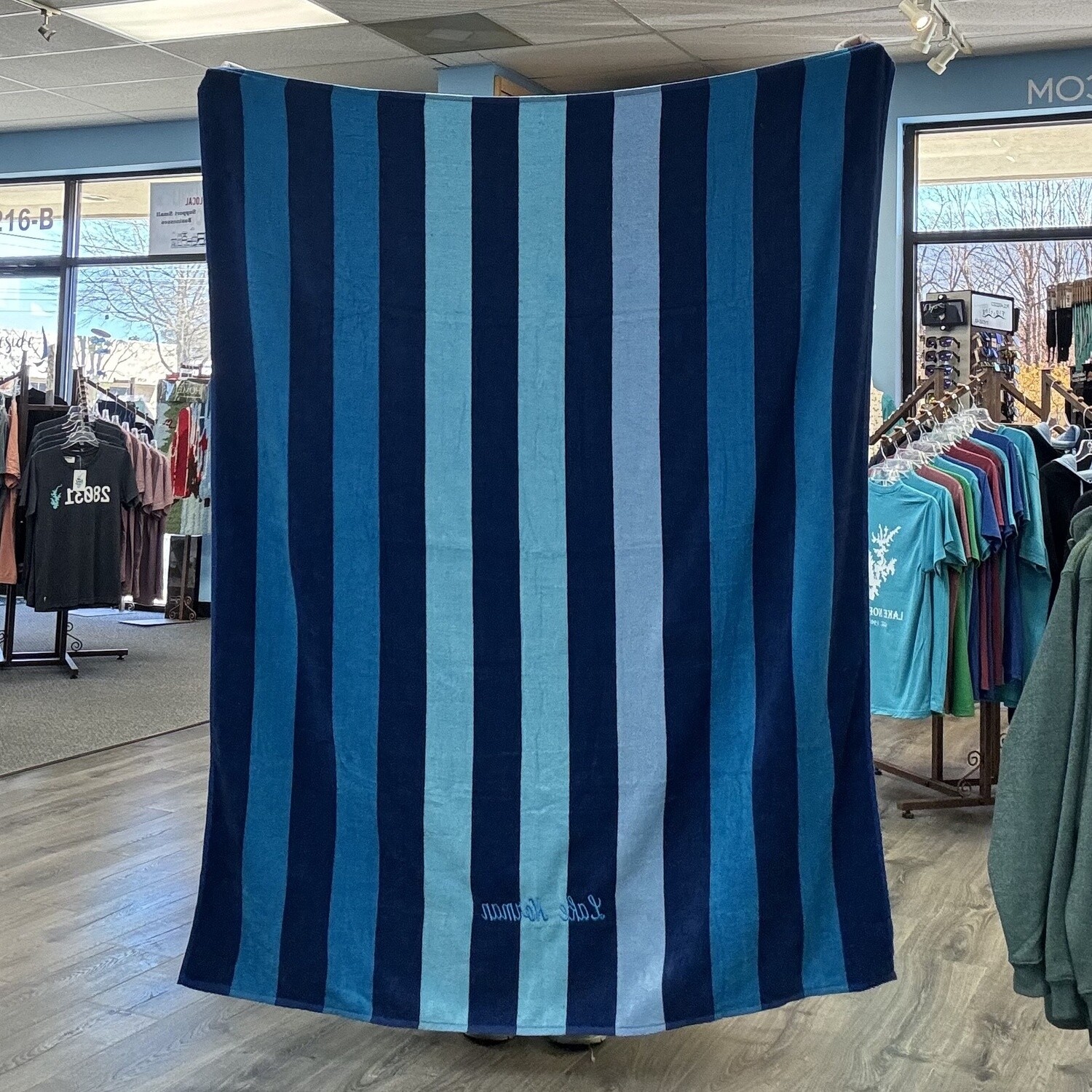 Sunny Stripe Beach Towel