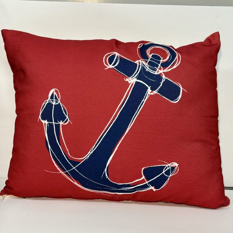 Pillow 19x24 Ship&#39;s Anchor