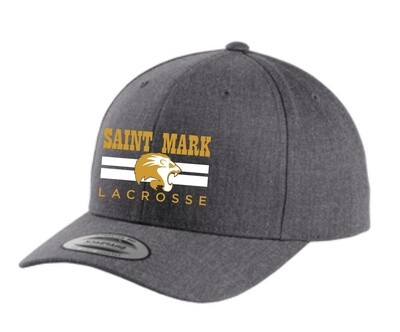Saint Mark Lacrosse Snapback Cap