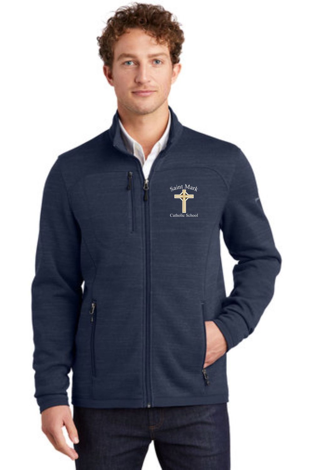 St. Mark Adult Sweater Fleece Full Zip