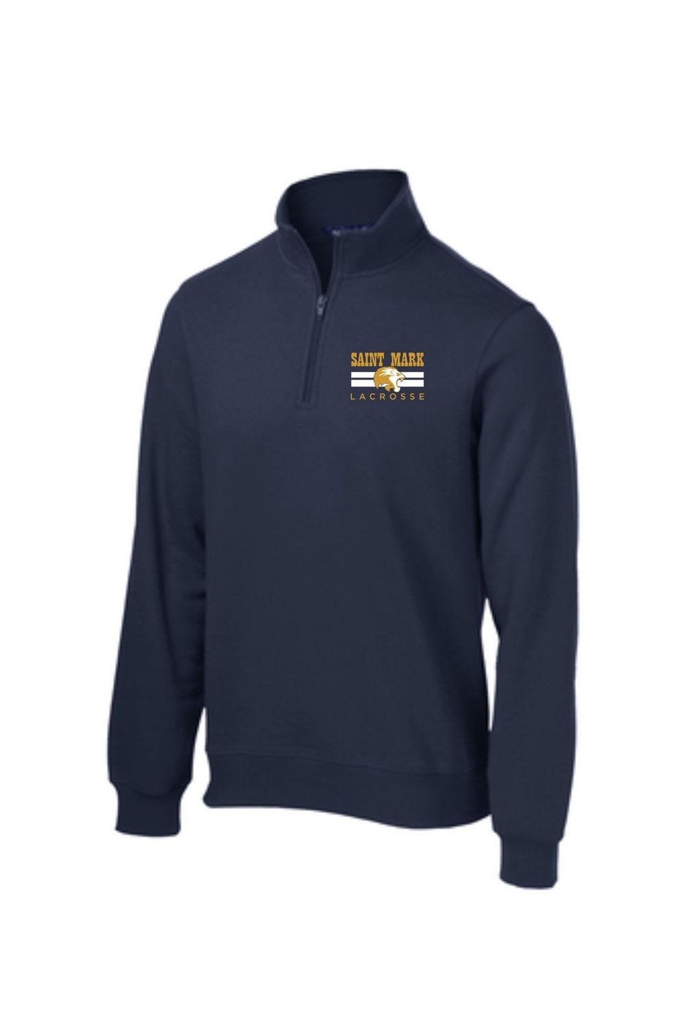 St. Mark Lacrosse Adult 1/4 Zip Sweatshirt