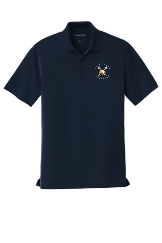 STM Lacrosse Circle Dry Zone Micro Mesh Polo
