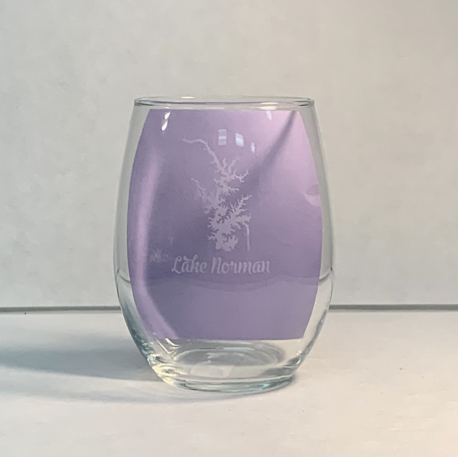 Stemless Wine Glass LKN Map