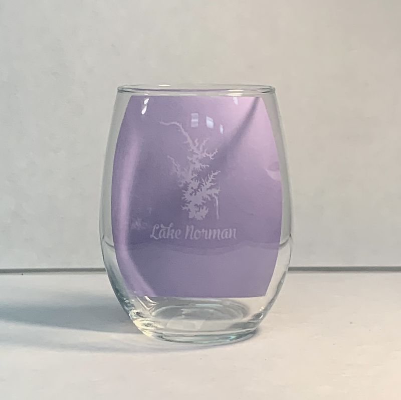 Stemless Wine Glass LKN Map