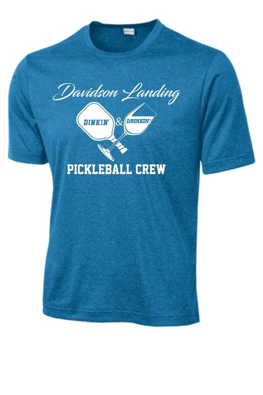 Davidson Landing Pickleball Heather Sport Wick Tee