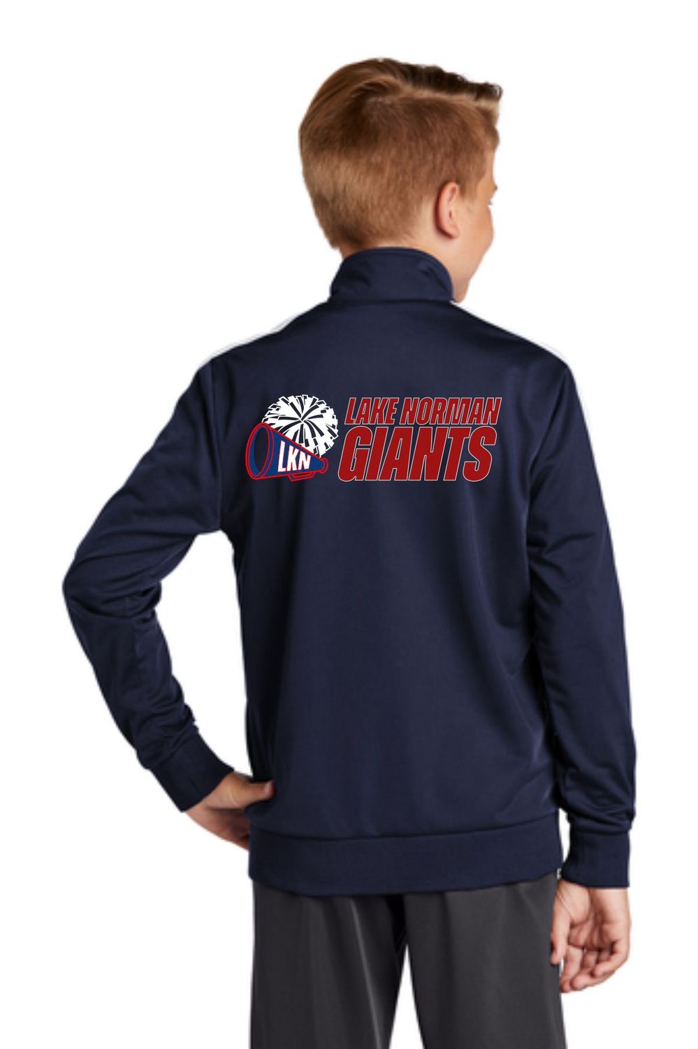 LKN Giants Youth Sport-Tek Glitter Jacket