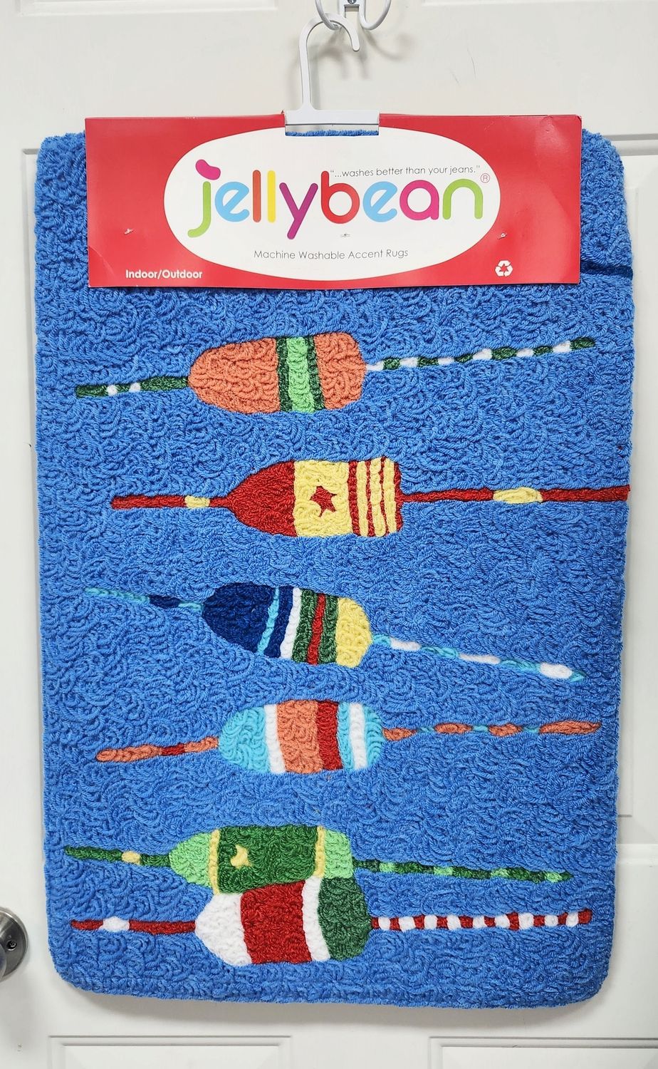 Colorful Buoys Accent Rug