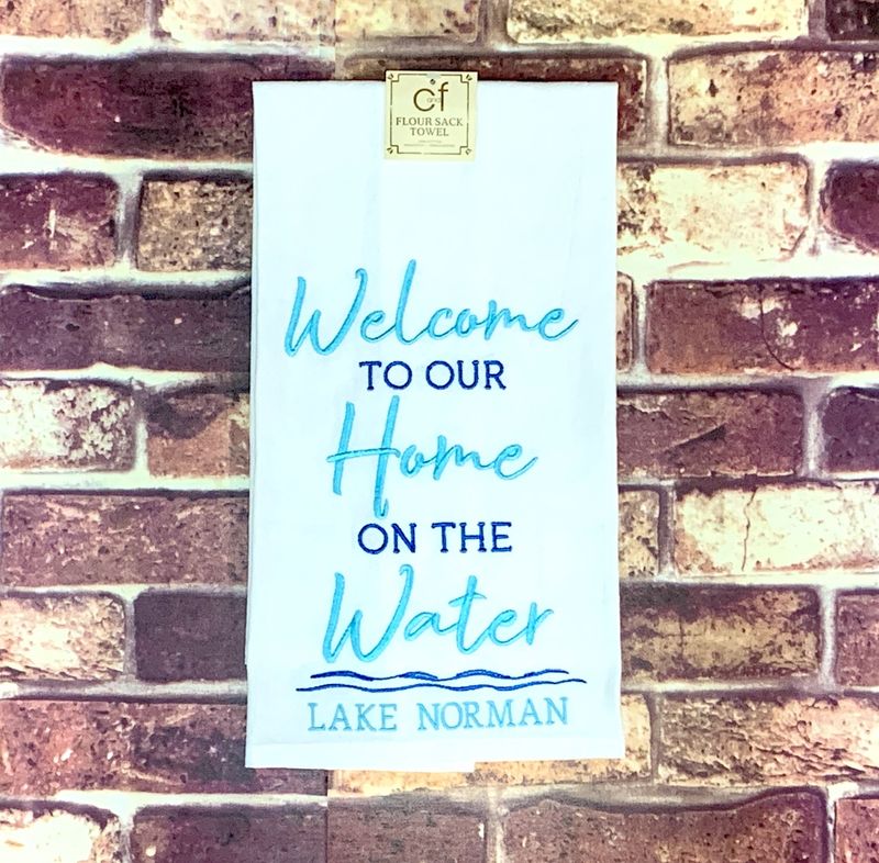Home on the Water Towel