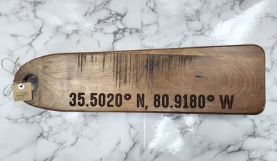 Footed Long Serving Board