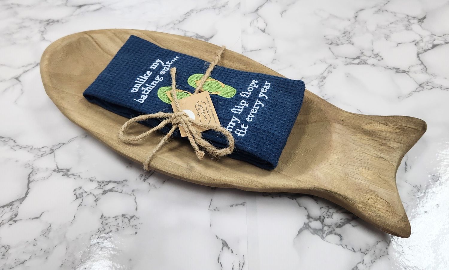 Fish Board &amp; Towel Set