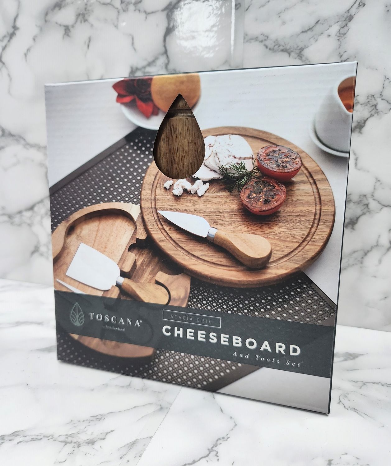 Brie Cheese Board w/Tools