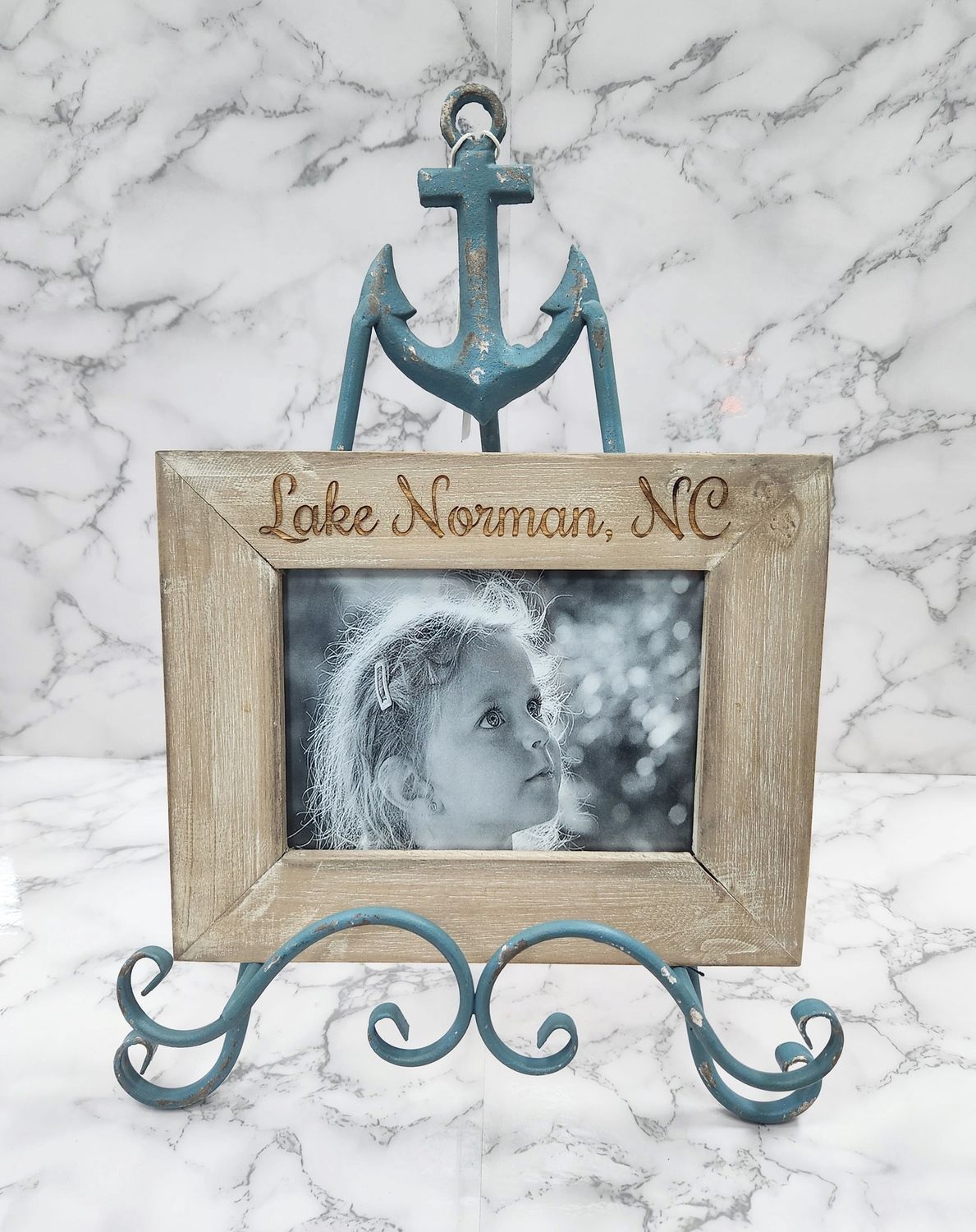 Anchor Pedestal Picture Frame