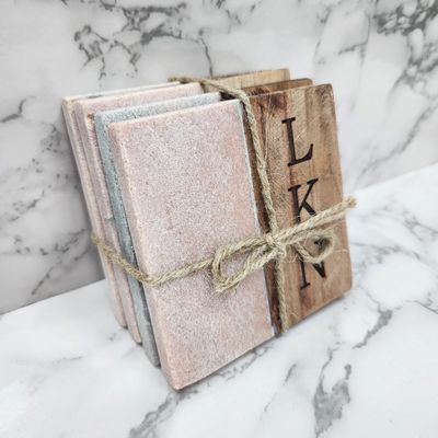 Coasters Wood/Pink LKN
