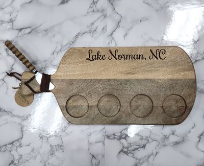 Mango Wood Flight Board