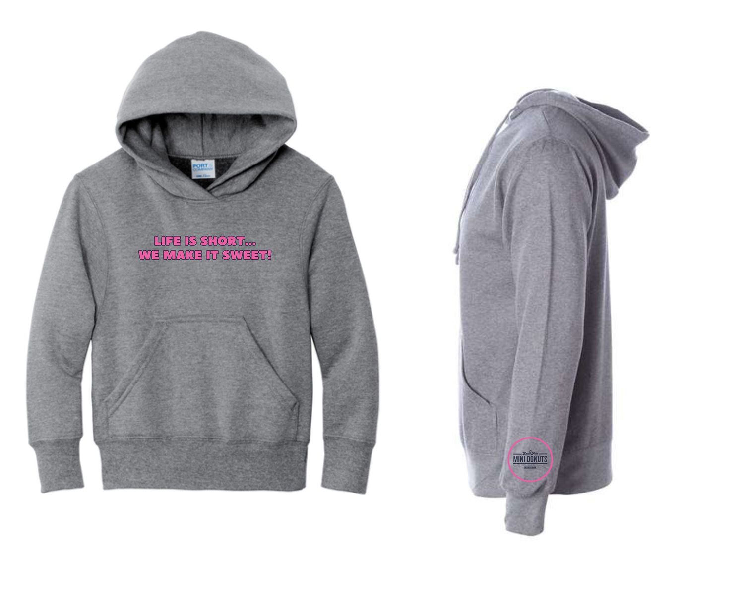 Life Is Short Youth Hoodie